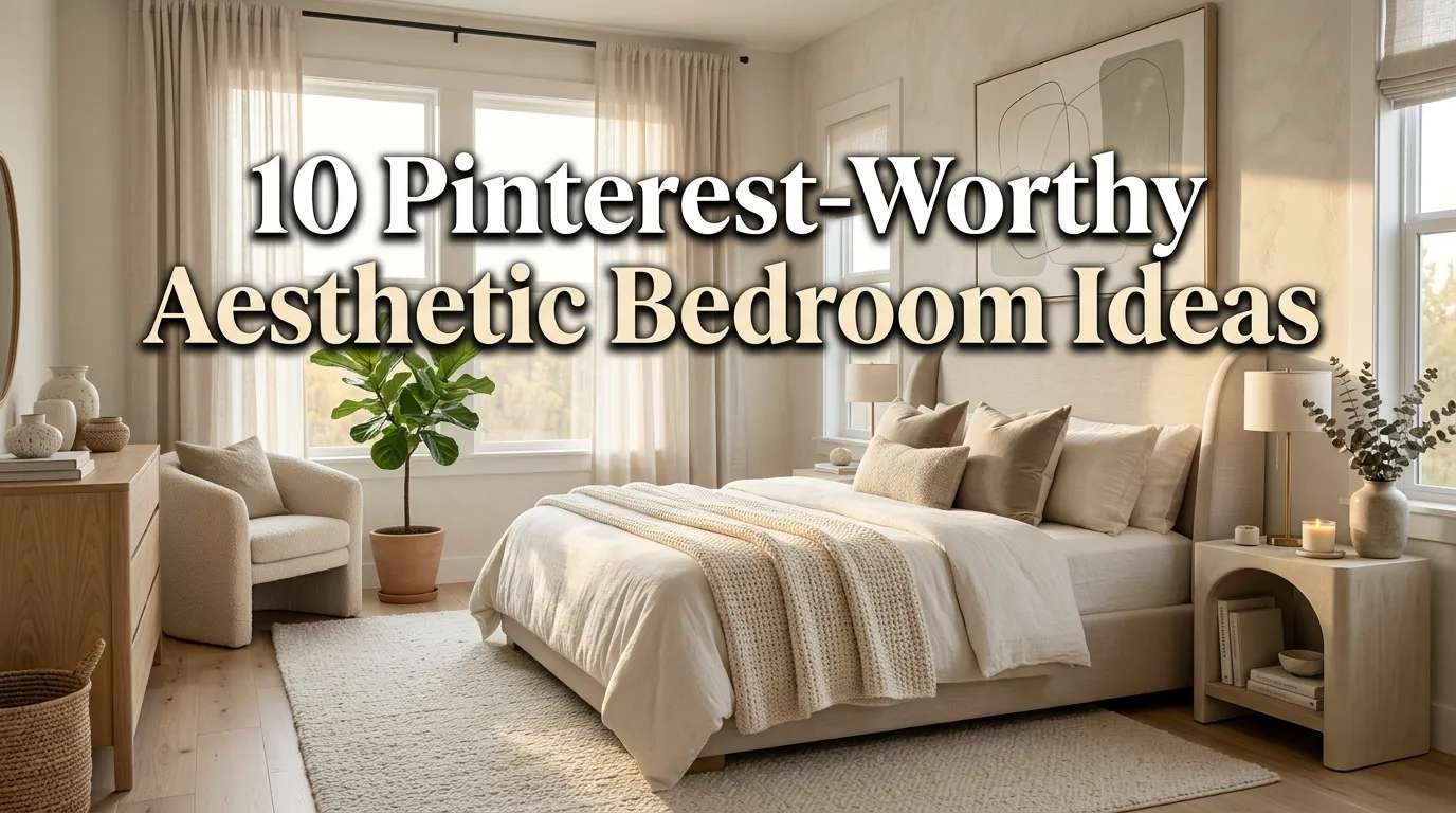 10 Pinterest-Worthy Aesthetic Bedroom Ideas