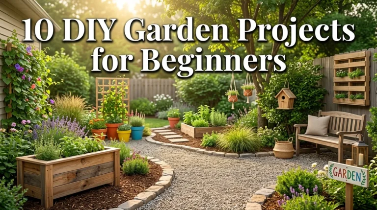 10 DIY Garden Projects for Beginners